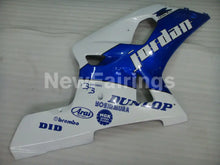 Cargar imagen en el visor de la galería, Blue and White Jordan - GSX-R600 01-03 Fairing Kit -