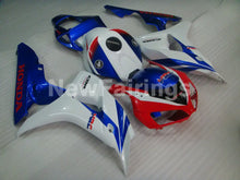 Cargar imagen en el visor de la galería, Blue and White Red Factory Style - CBR1000RR 06-07 Fairing