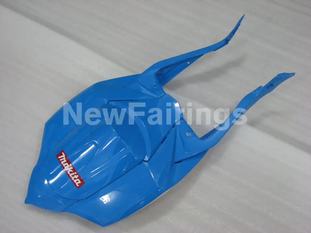 Blue and White ROCKSTAR - GSX-R750 08-10 Fairing Kit