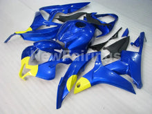 Cargar imagen en el visor de la galería, Blue and Yellow No decals - CBR600RR 07-08 Fairing Kit -