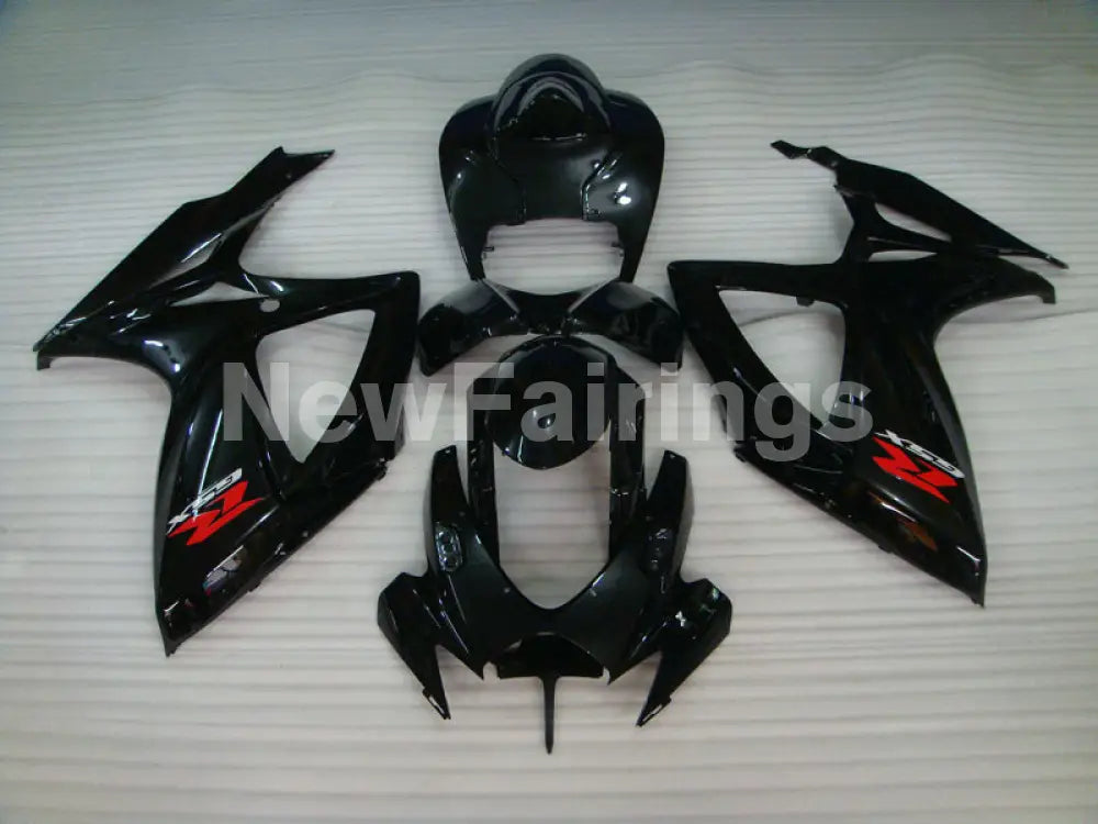 Gloss Black Factory Style - GSX-R600 06-07 Fairing Kit