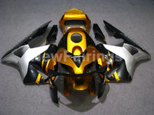 Cargar imagen en el visor de la galería, Gold and Black Factory Style - CBR600RR 03-04 Fairing Kit -