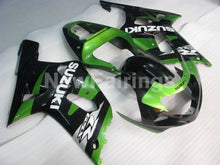 Cargar imagen en el visor de la galería, Green and Black Factory Style - GSX-R750 00-03 Fairing Kit