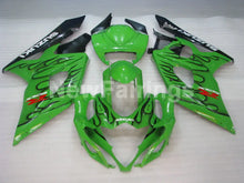 Cargar imagen en el visor de la galería, Green and Black Flame - GSX - R1000 05 - 06 Fairing Kit