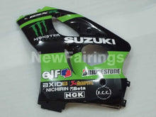 Cargar imagen en el visor de la galería, Green and Black Monster - GSX-R600 96-00 Fairing Kit -