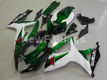 Cargar imagen en el visor de la galería, Green and White Black Factory Style - GSX-R600 06-07