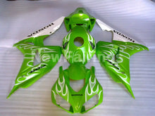 Cargar imagen en el visor de la galería, Green and White Flame - CBR1000RR 06-07 Fairing Kit -