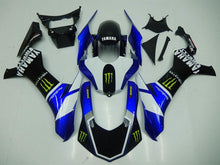 Cargar imagen en el visor de la galería, Blue and White Black Monster - YZF-R1 15-19 Fairing Kit