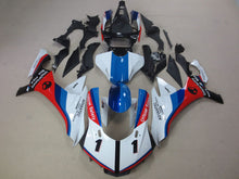 Cargar imagen en el visor de la galería, White and Blue Red Factory Style - YZF-R1 15-19 Fairing Kit