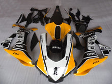 Cargar imagen en el visor de la galería, Yellow and White Black Factory Style - YZF-R1 15-19 Fairing Kit