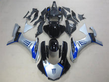 Cargar imagen en el visor de la galería, Silver and Black Blue Factory Style - YZF-R1 15-19 Fairing Kit