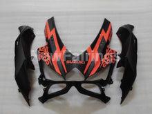 Cargar imagen en el visor de la galería, Matte Black and Orange Corona - GSX-R600 08-10 Fairing Kit