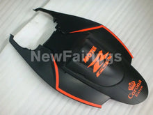 Cargar imagen en el visor de la galería, Matte Black and Orange Corona - GSX-R750 06-07 Fairing Kit