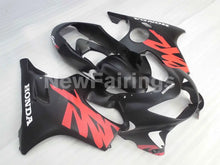 Cargar imagen en el visor de la galería, Matte Black and Red Factory Style - CBR600 F4 99-00 Fairing