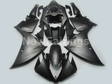 Cargar imagen en el visor de la galería, Matte Black black decals Factory Style - YZF-R1 09-11