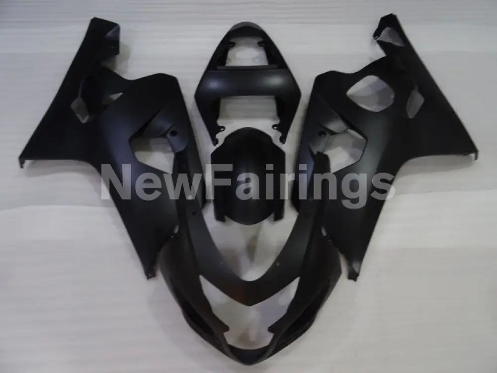 Matte Black No decals - GSX-R600 04-05 Fairing Kit -