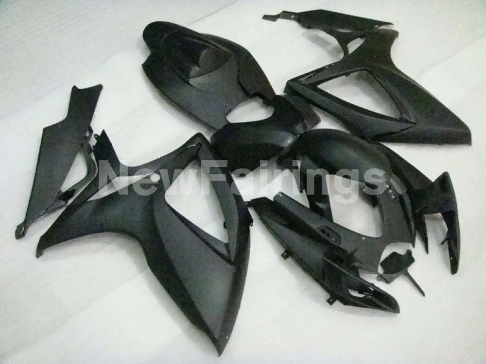 Matte Black No decals - GSX-R600 06-07 Fairing Kit