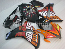 Cargar imagen en el visor de la galería, Matte Black and Orange Rossi - CBR1000RR 08-11 Fairing Kit -