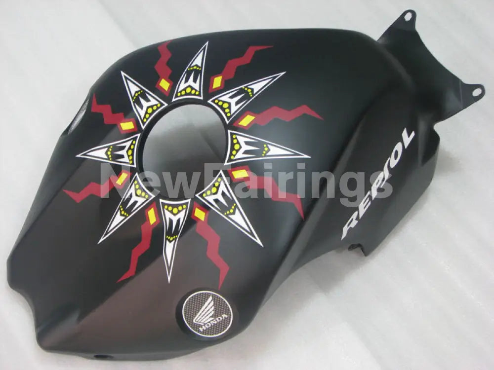 Matte Black and Orange Rossi - CBR1000RR 08-11 Fairing Kit -