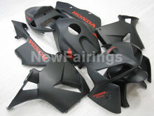 Cargar imagen en el visor de la galería, Matte Black with red decals Factory Style - CBR600RR 05-06