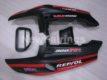 Cargar imagen en el visor de la galería, Matte Black and Red Repsol - CBR 900 RR 94-95 Fairing Kit -