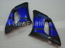 Cargar imagen en el visor de la galería, Matte Black with Blue Decals Factory Style - YZF-R6 98-02 Fairing Kit Vehicles &amp; Parts &gt; Vehicle Parts &amp; Accessories &gt;