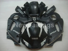 Cargar imagen en el visor de la galería, Matte Black with Grey Decals Factory Style - YZF-R6 98-02 Fairing Kit Vehicles &amp; Parts &gt; Vehicle Parts &amp; Accessories &gt;