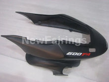 Cargar imagen en el visor de la galería, Matte Black with White Decals Factory Style - CBR600 F4