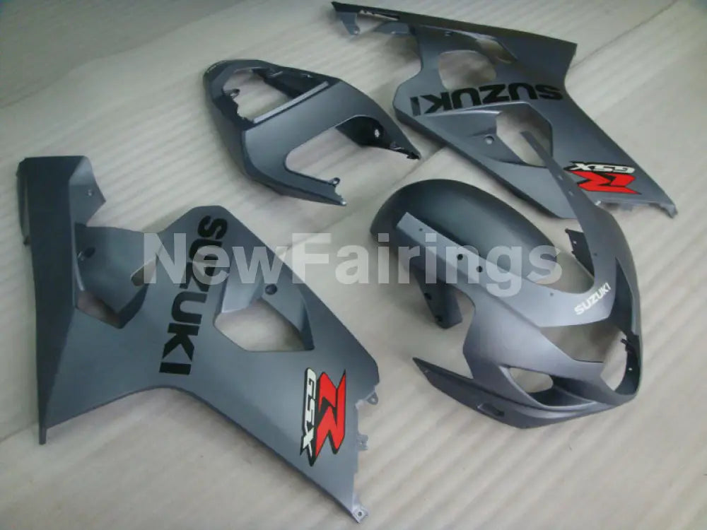 Matte Grey Factory Style - GSX-R600 04-05 Fairing Kit -