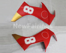 Cargar imagen en el visor de la galería, Matte Red and Golden Factory Style - CBR1000RR 17-23 Fairing