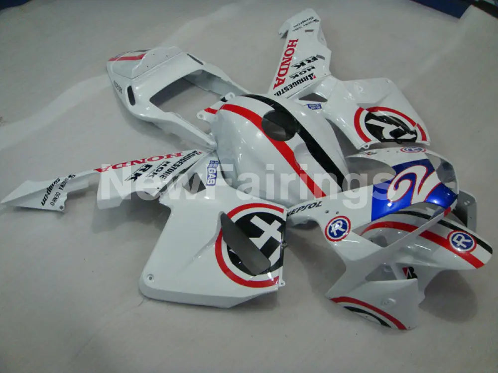 Number 2 R White and Red Repsol - CBR600RR 03-04 Fairing Kit