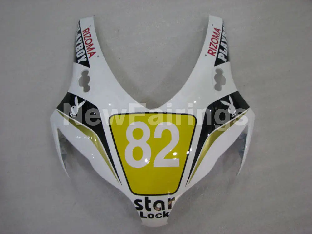 Number 82 White and Black Playboy - CBR1000RR 08-11 Fairing