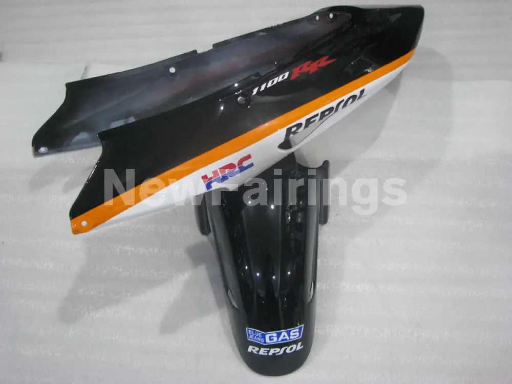 Orange and Red Black Repsol - CBR 1100 XX 96-07 Fairing Kit