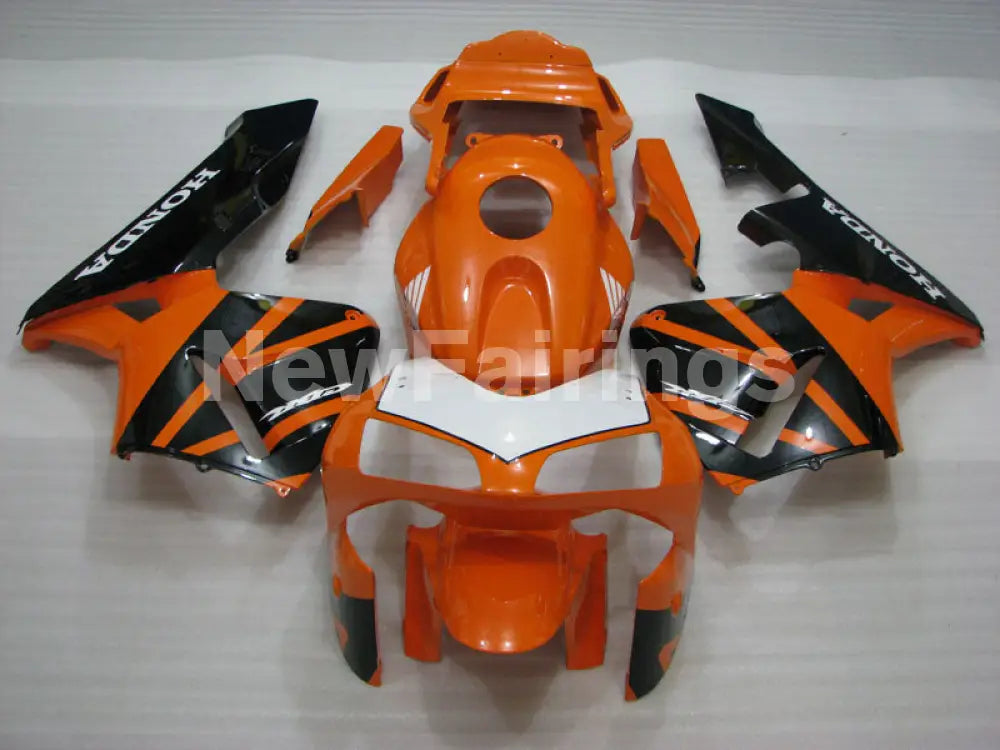 Orange and Black Factory Style - CBR600RR 03-04 Fairing Kit