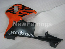 Cargar imagen en el visor de la galería, Orange and Black Fire - CBR600RR 05-06 Fairing Kit -