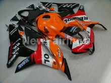 Cargar imagen en el visor de la galería, Orange Black and Red Repsol - CBR600RR 07-08 Fairing Kit -