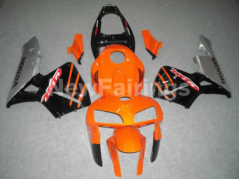 Orange Black and Silver Factory Style - CBR600RR 05-06