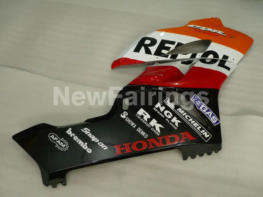 Orange and Red Black Repsol - CBR1000RR 04-05 Fairing Kit -