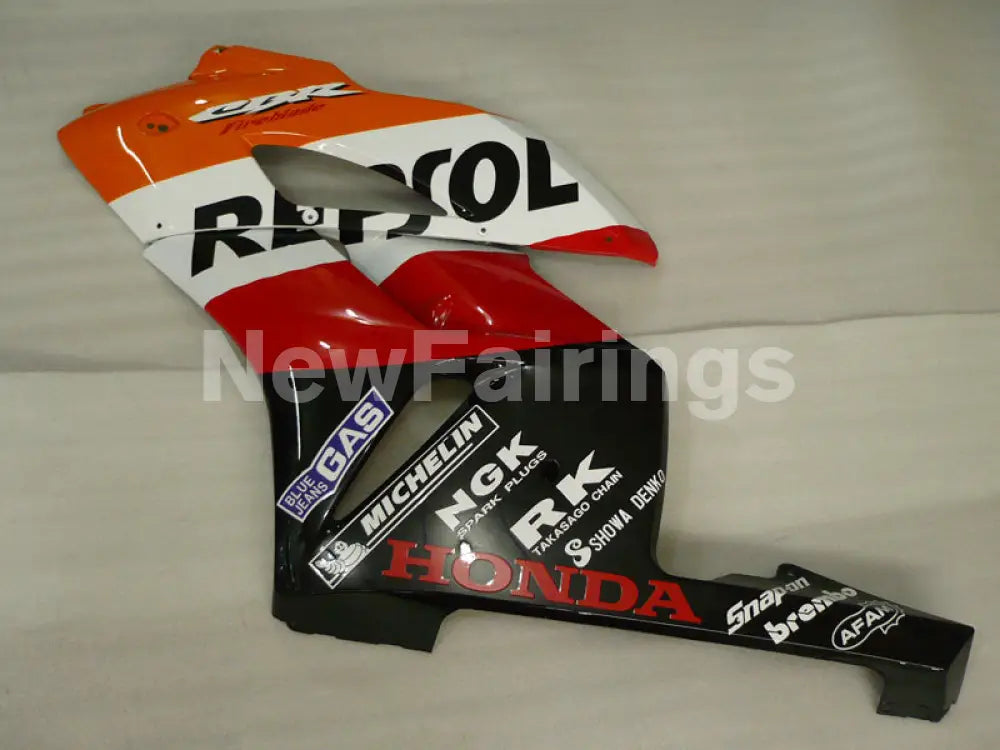 Orange and Red Black Repsol - CBR1000RR 04-05 Fairing Kit -