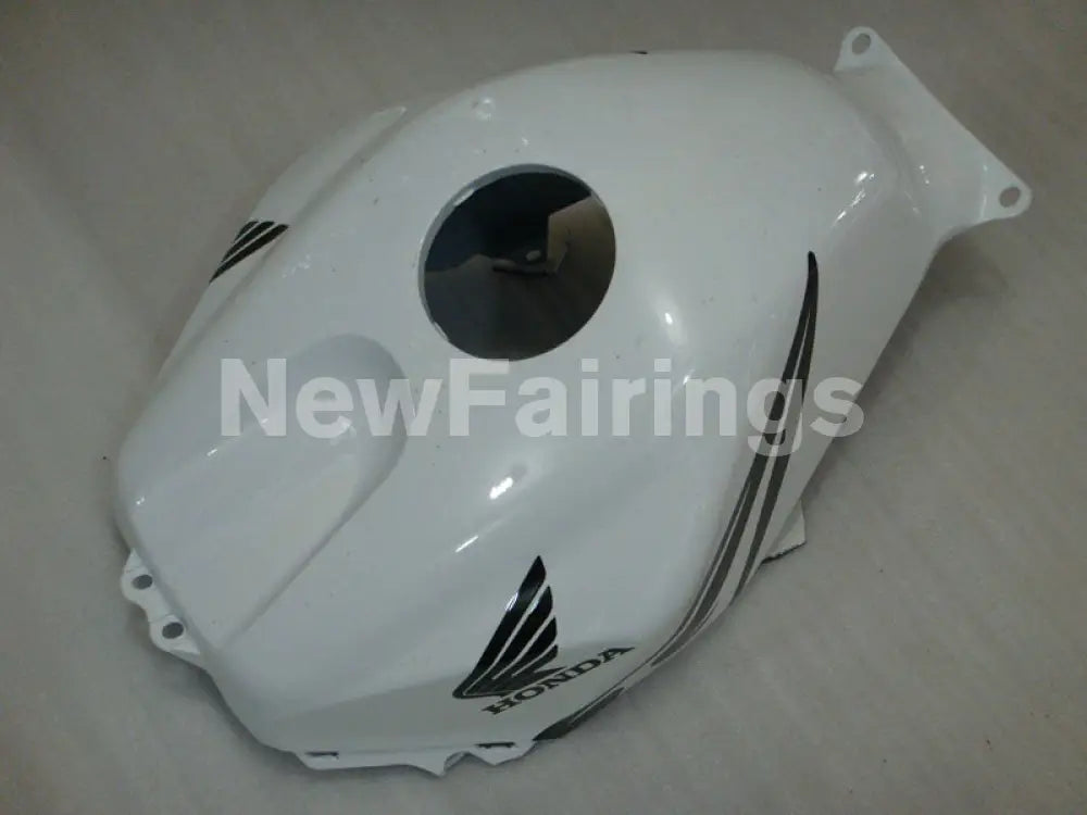 Pearl White and Black Fire - CBR600RR 03-04 Fairing Kit -