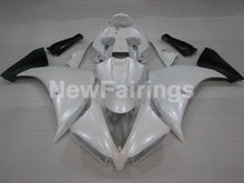 Cargar imagen en el visor de la galería, Pearl White Matte Black decals - YZF-R1 12-14 Fairing Kit