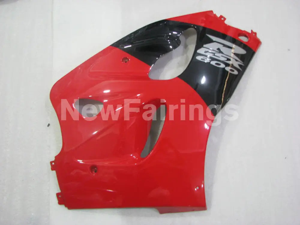 Red and Black Factory Style - GSX-R600 96-00 Fairing Kit -