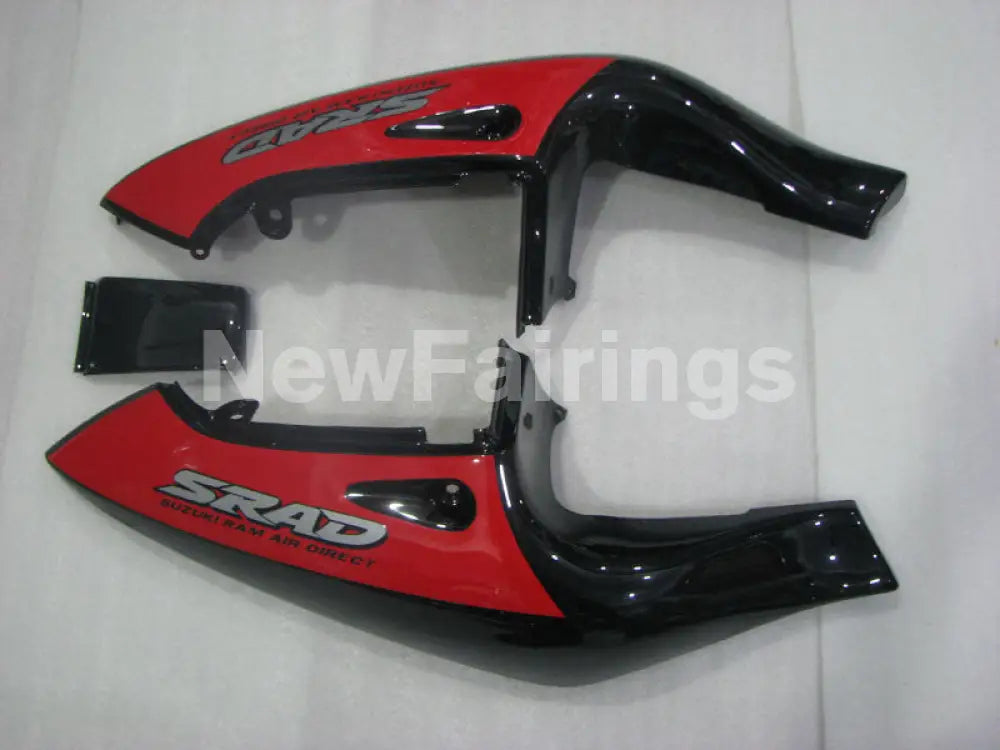 Red and Black Factory Style - GSX-R600 96-00 Fairing Kit -