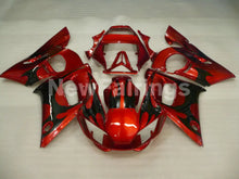 Cargar imagen en el visor de la galería, Red and Black Factory Style - YZF-R6 98-02 Fairing Kit Vehicles &amp; Parts &gt; Vehicle Parts &amp; Accessories &gt; Motor Vehicle