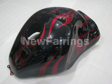 Cargar imagen en el visor de la galería, Red and Black Flame - GSX1300R Hayabusa 99-07 Fairing Kit