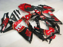 Cargar imagen en el visor de la galería, Red and Black Lucky Strike - GSX-R600 08-10 Fairing Kit