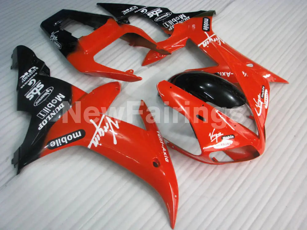 Red and Black Samsung Mobile - YZF-R1 02-03 Fairing Kit