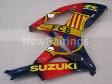 Cargar imagen en el visor de la galería, Red and Blue Yellow FCB - GSX-R600 06-07 Fairing Kit -