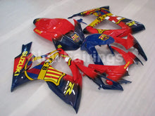 Cargar imagen en el visor de la galería, Red and Blue Yellow FCB - GSX-R600 06-07 Fairing Kit -