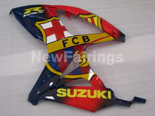 Cargar imagen en el visor de la galería, Red and Blue Yellow FCB - GSX-R750 06-07 Fairing Kit